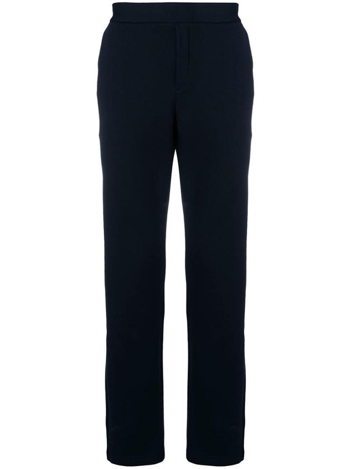 Bottega Veneta Straight Leg Track Pants - Blue
