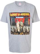 Supreme War Report Print T-shirt - Grey