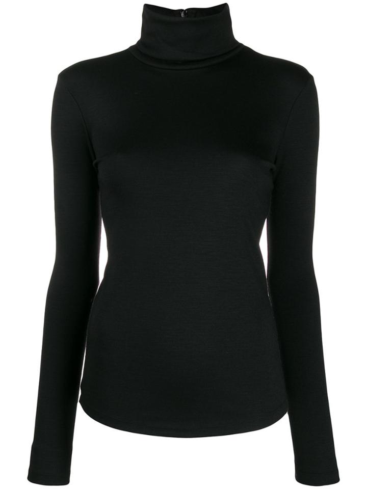 Isabel Marant Turtle Neck Knitted Jumper - Black