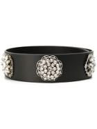 Philipp Plein Crystal Embellished Belt - Black