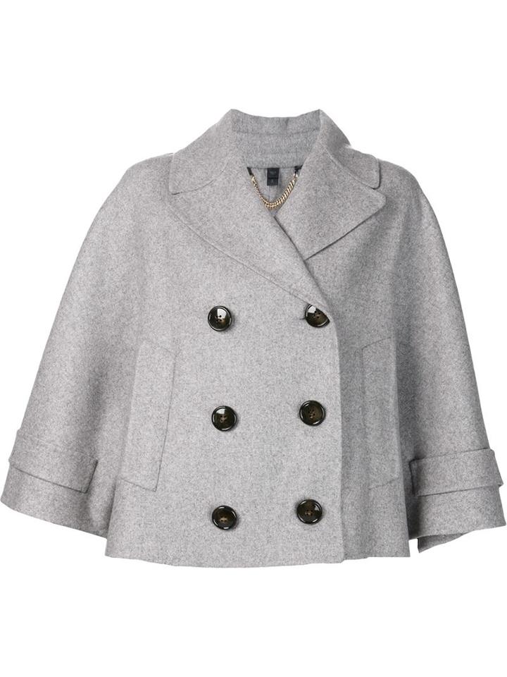 Burberry Prorsum Wide Sleeve Crop Jacket