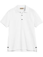 Burberry Piqué Polo Shirt - White