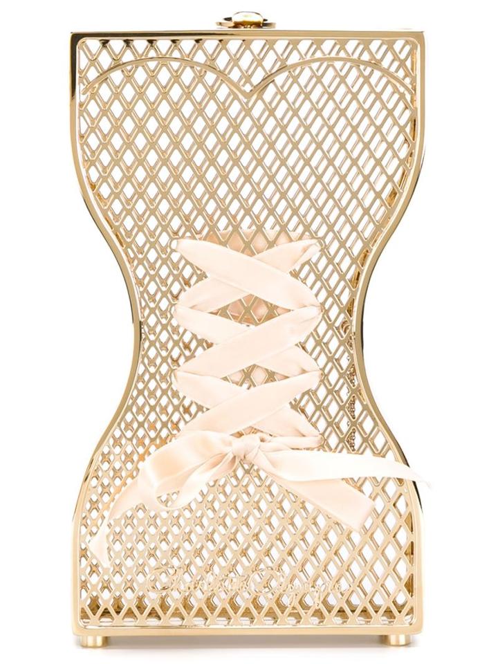 Charlotte Olympia 'tight Laced' Clutch