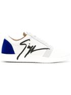 Giuseppe Zanotti Design Logo Lace-up Sneakers - White