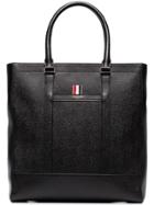 Thom Browne Leather Tote Bag - Black
