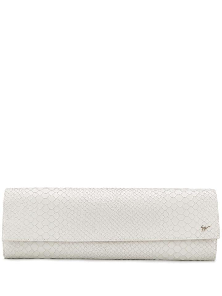 Giuseppe Zanotti Lorelai Clutch - White
