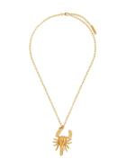 Ambush Scorpion Pendant Necklace - Gold