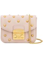 Furla Studded Metropolis Bag - Neutrals