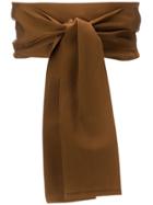 Sara Roka Wrap Belt - Brown