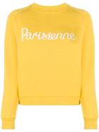 Maison Kitsuné Parisienne Sweatshirt - Yellow