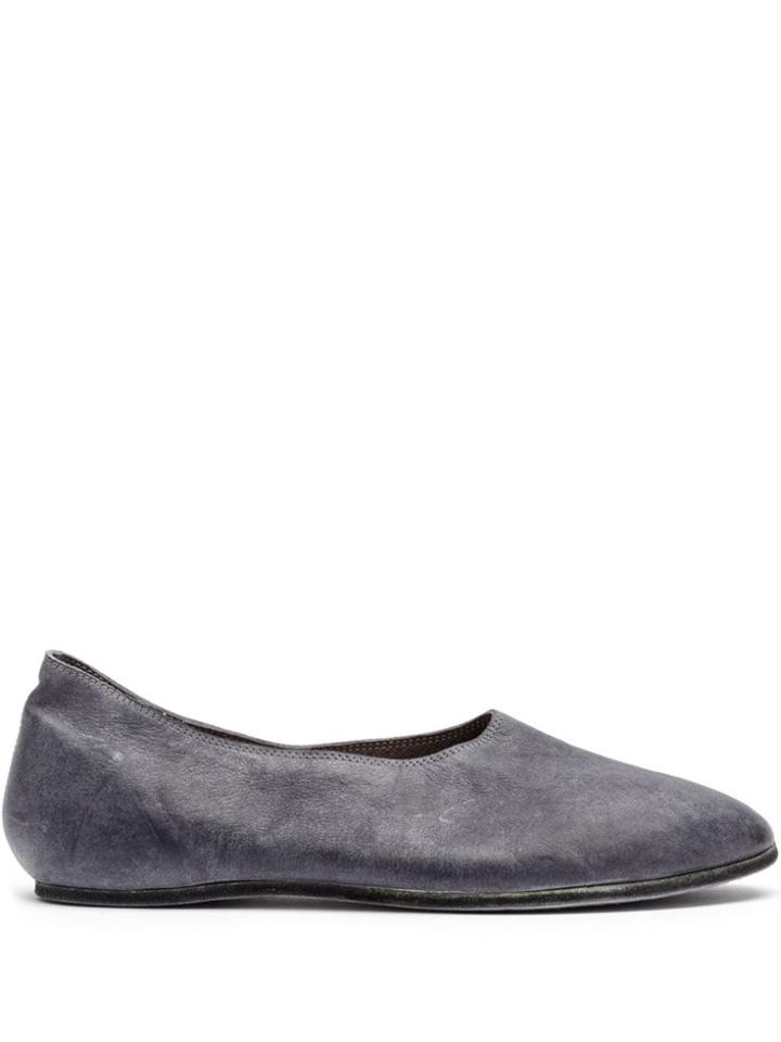 Guidi Ballerina Shoes - Grey
