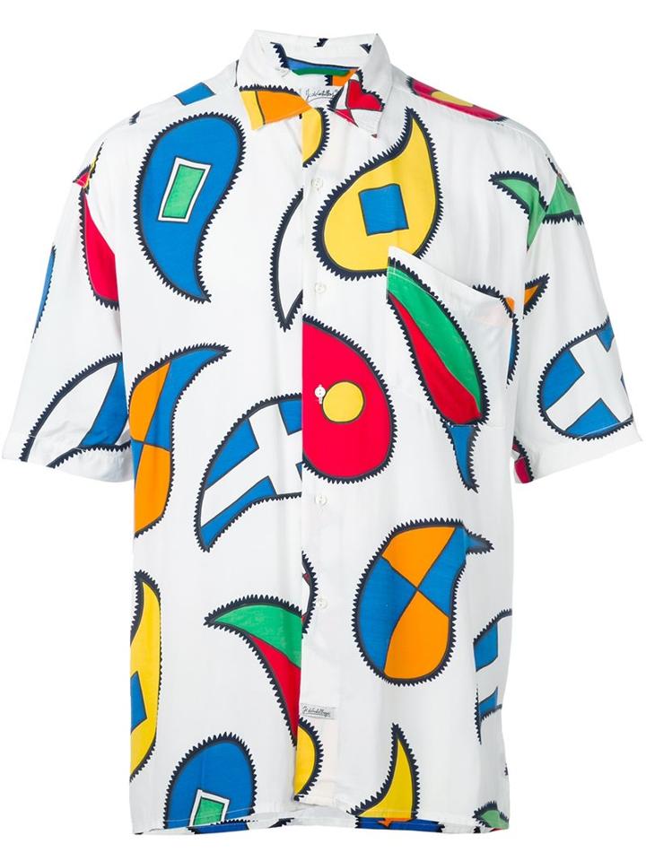 Jc De Castelbajac Vintage Geometric Shape Print Shirt