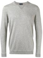 Laneus Plain Sweatshirt, Men's, Size: 48, Grey, Silk/cashmere