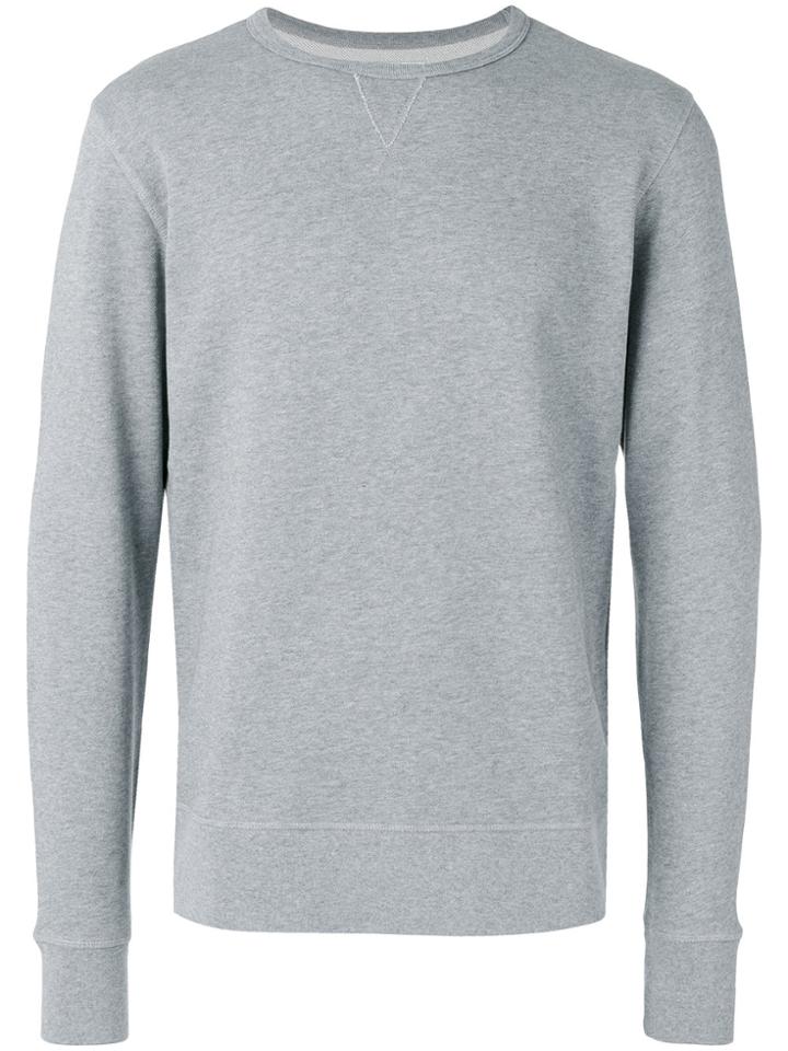 Officine Generale Crew-neck Sweatshirt - Grey