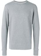 Officine Generale Crew-neck Sweatshirt - Grey