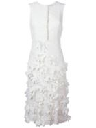 Ermanno Scervino Floral Lace Appliqué Dress