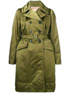 Nº21 Loose Fitted Coat - Green
