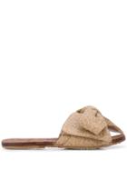 Brother Vellies Burkina Bow Sandals - Brown