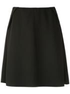 Osklen Clean Detail A-line Skirt - Black