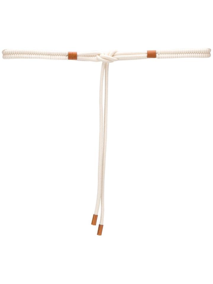 Acne Studios Braided Belt - Neutrals