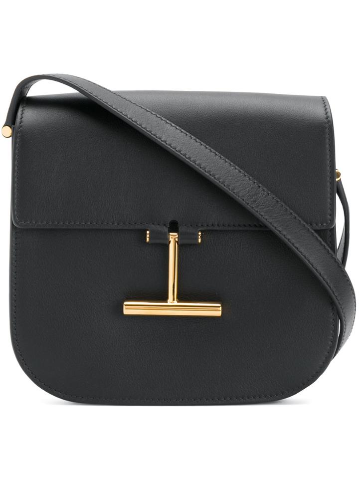 Tom Ford Crossbody Logo Bag - Black