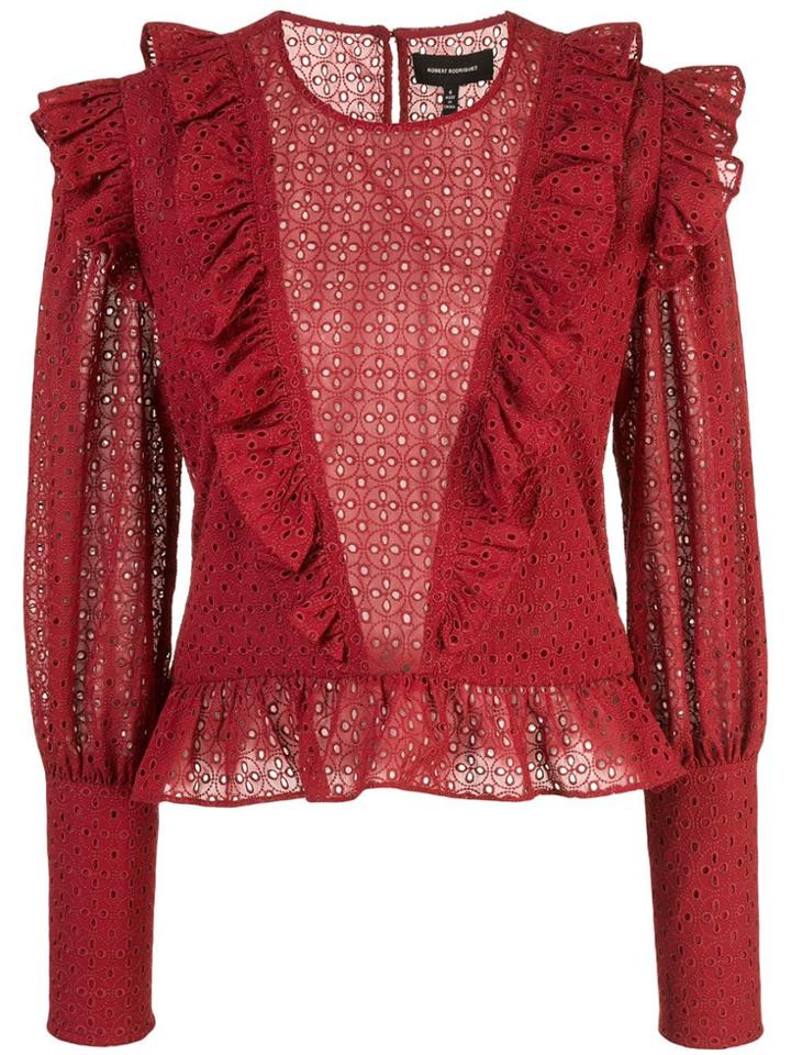 Robert Rodriguez Studio Charlotte Top - Red