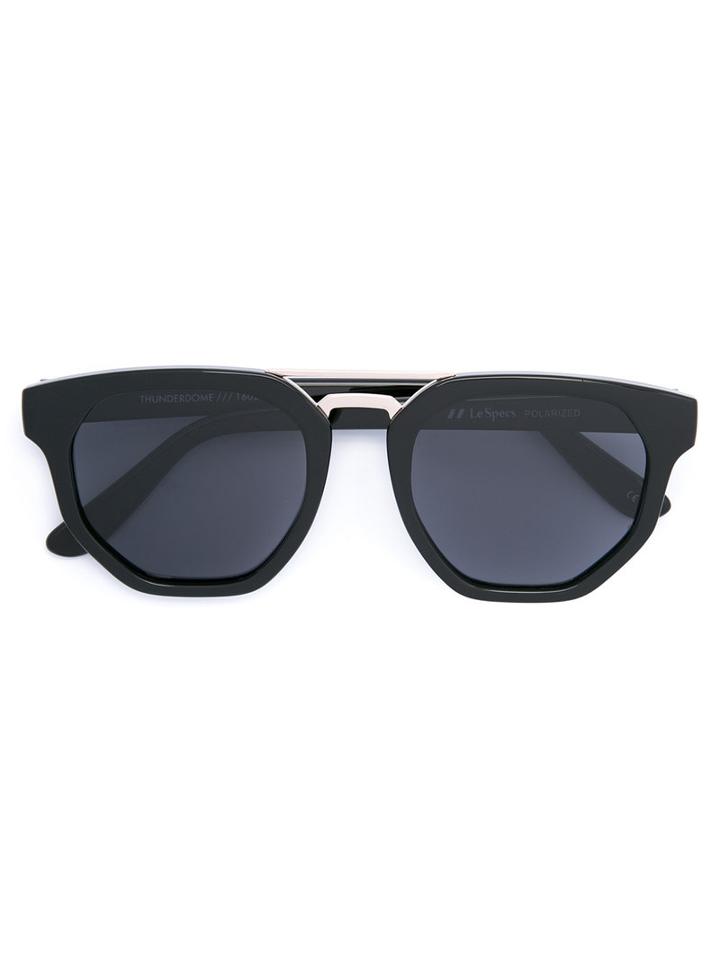 Le Specs Thunderdome Sunglasses, Women's, Black, Plastic