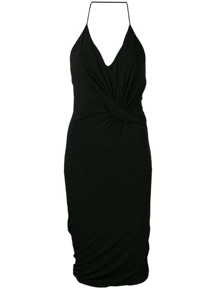 Tom Ford Ruched Front Dress - Black