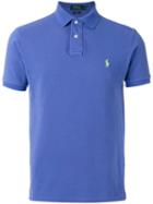 Polo Ralph Lauren Logo Embroidered Polo Shirt, Men's, Size: Xl, Blue, Cotton