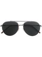 Fendi Eyewear Aviator Sunglasses - Grey