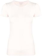 Majestic Filatures Plain Fitted T-shirt - Pink