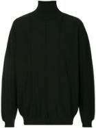 Strateas Carlucci Funnel Neck Jumper - Black