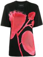 Simone Rocha Printed Crew Neck T-shirt - Black