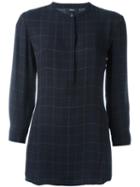 Theory Checked Blouse