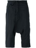 The Viridi-anne - Drop Crotch Shorts - Men - Cotton - 4, Grey, Cotton