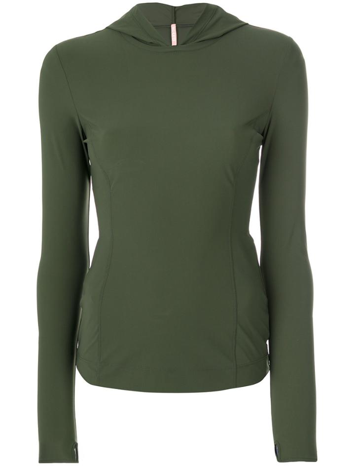 No Ka' Oi Fitness Hoodie - Green