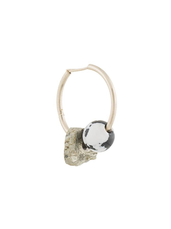 Proenza Schouler Cluster Hoop Earring - Metallic