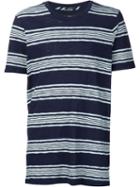 Denham Striped Fine-knit T-shirt