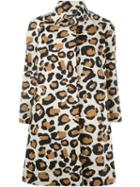 Marc By Marc Jacobs Leopard Print Coat