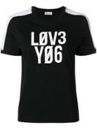 Red Valentino Love T-shirt - Black
