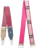 Fendi Two Logo Shoulder Straps - Multicolour
