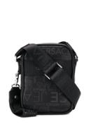 Versace Jeans Crossbody Messenger Bag - Black