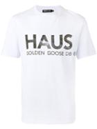 Haus By Ggdb - Logo Print T-shirt - Men - Cotton - M, White, Cotton