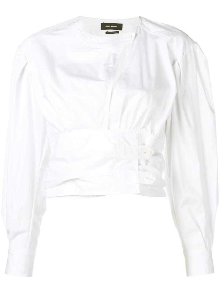 Isabel Marant Corset-waist Shirt - White