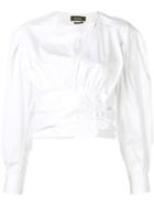 Isabel Marant Corset-waist Shirt - White