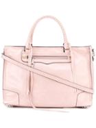 Rebecca Minkoff - 'regan' Satchel - Women - Leather/polyester - One Size, Pink/purple, Leather/polyester