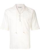 Saint Laurent Paisley Embossed Shirt - White