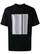Alexander Wang - Barcode Print T-shirt - Men - Cotton - 48, Black, Cotton