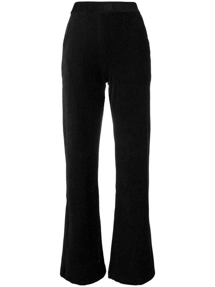 Majestic Filatures Boot-cut Trousers - Black