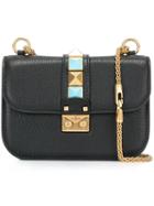 Valentino Small 'glam Lock' Shoulder Bag, Women's, Black